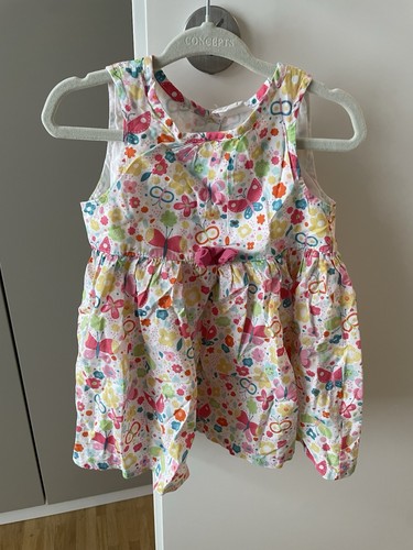 Blumenkleid taufe bunt - h&m,