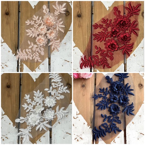 Spitzenapplikation hochzeit - 3d,