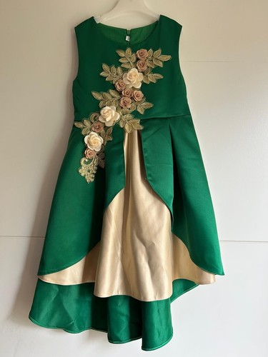 Mädchen abendkleid grün - mädchen,