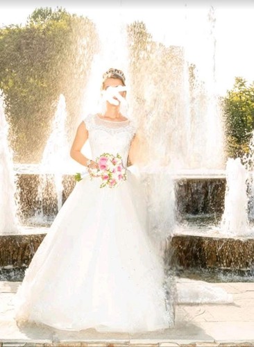 Hochzeitskleid mit dazu