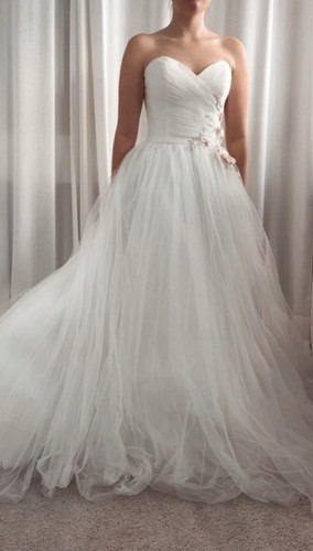 Ivory brautkleid linie - ivory, tüll