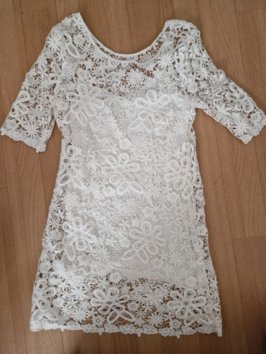 Guess spitzenkleid 38 m - spitzenkleid,
